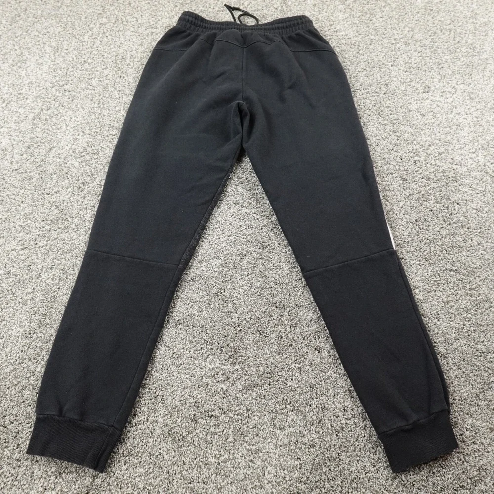 Adidas‎ Pants Mens S Black Track Warm Up Drawstring Jogger Sweatpants Gym Sweats